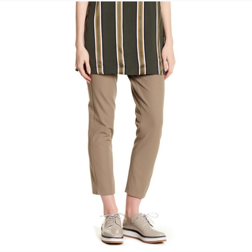 Theory Izelle C Betty Slim Fit Stretch Knit Pants